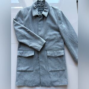 Banana Republic Men's Gray Trench Coat